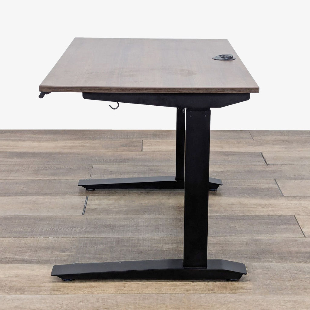 Jarvis Walnut Adjustable Standing Desk