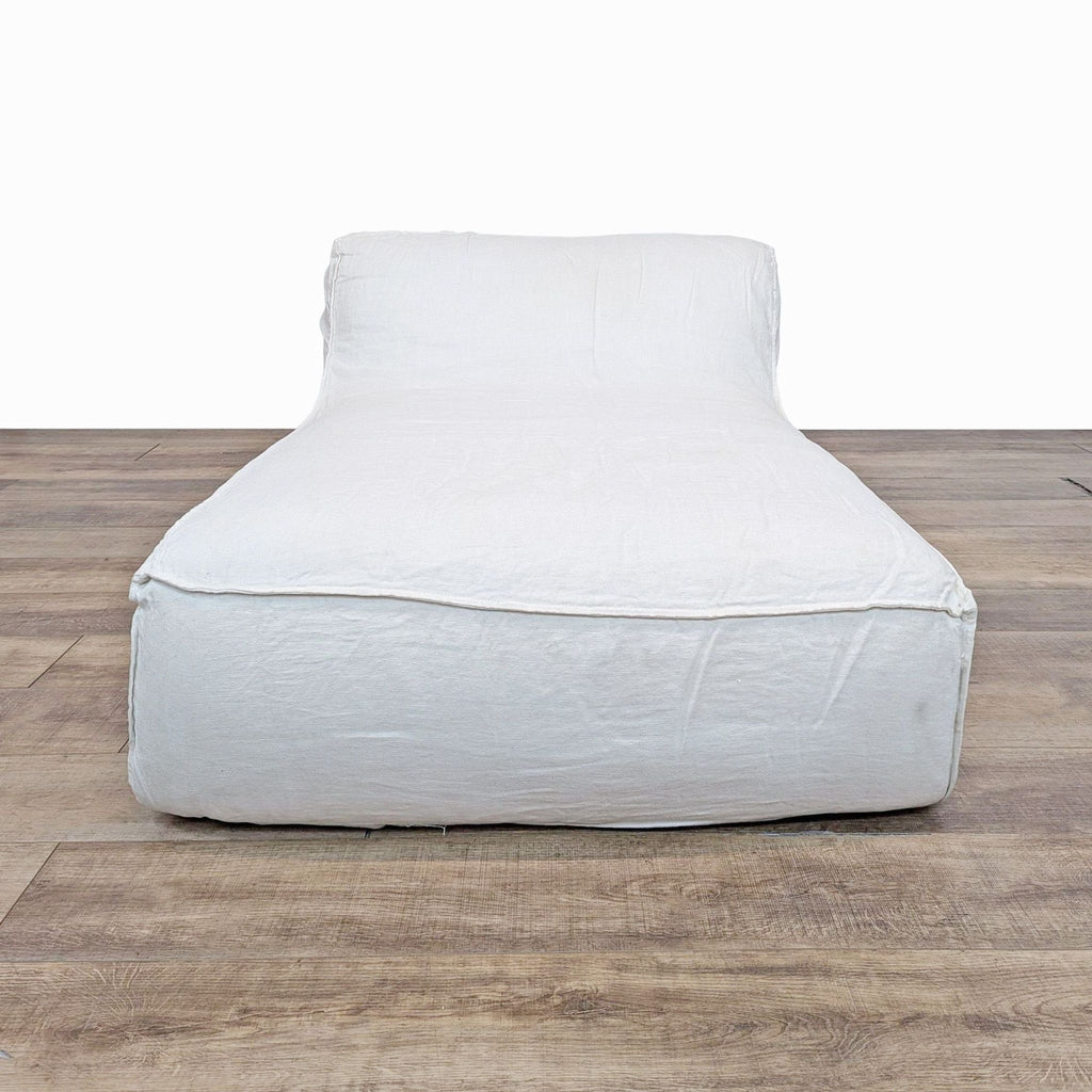 HD Buttercup White Down Filled Lounge Chaise