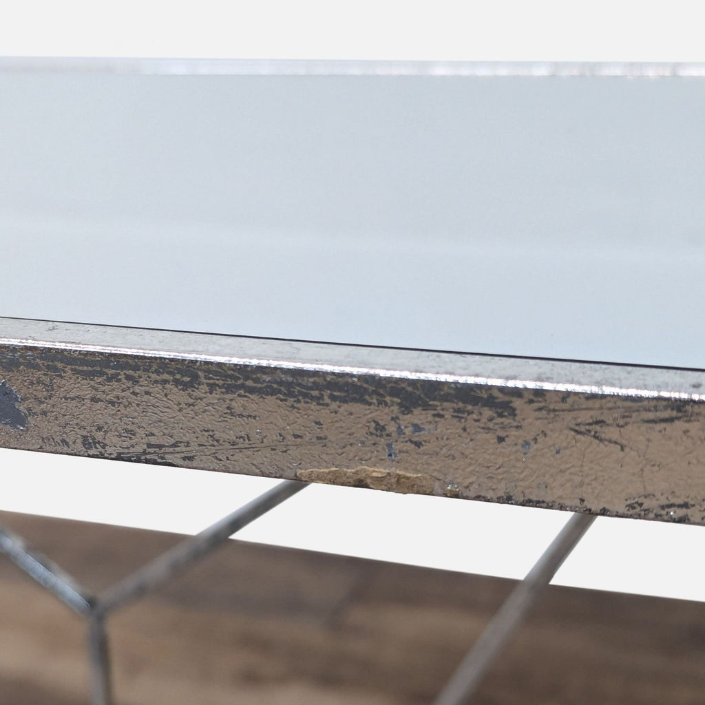 Metal & Glass Console Table