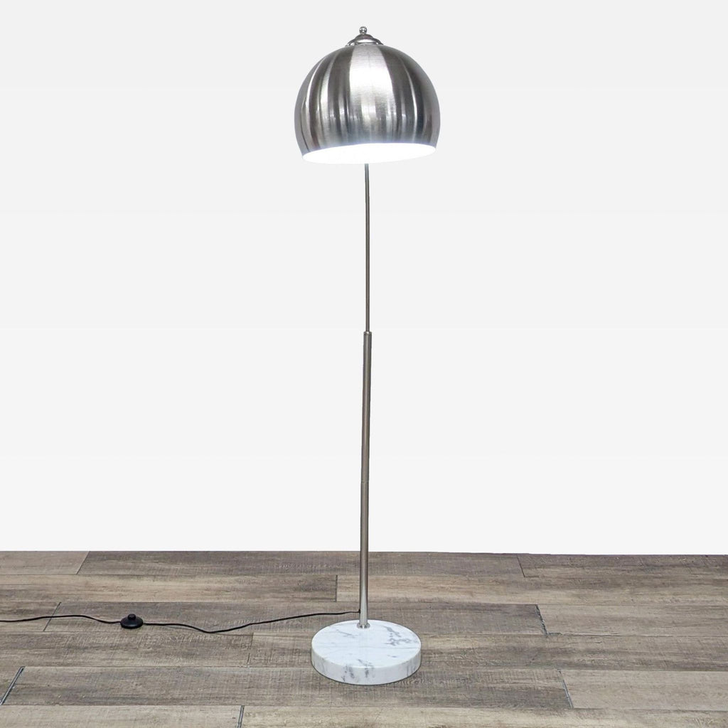 Marble Base Arc Floor Lamp