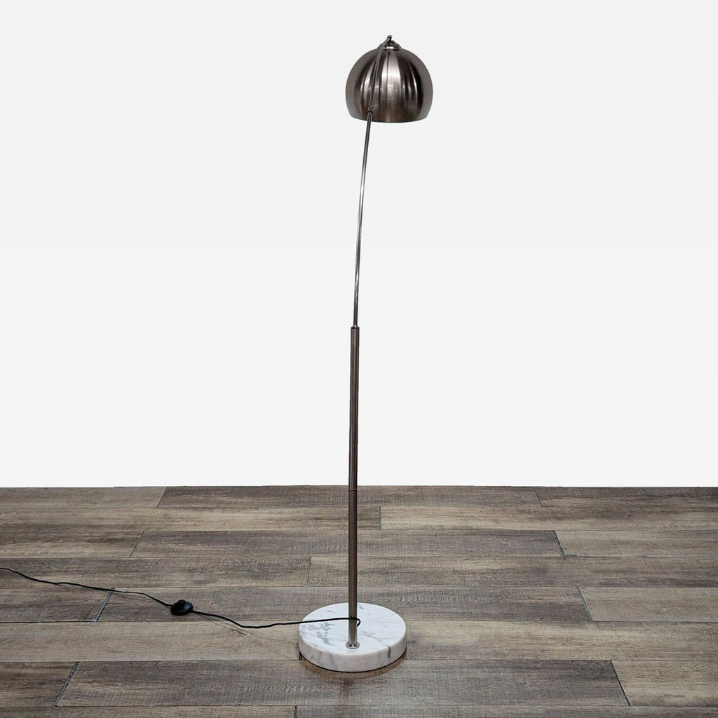 Marble Base Arc Floor Lamp