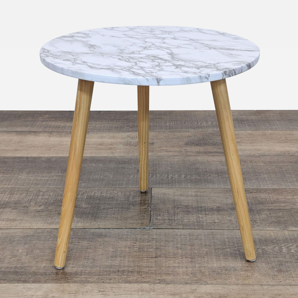 Faux Marble Set of Nesting Tables