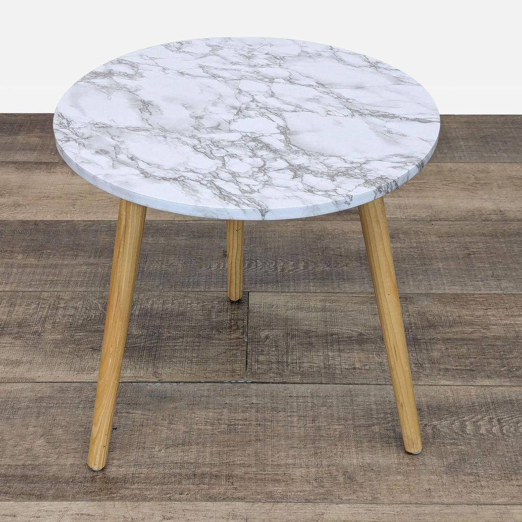 Faux Marble Set of Nesting Tables