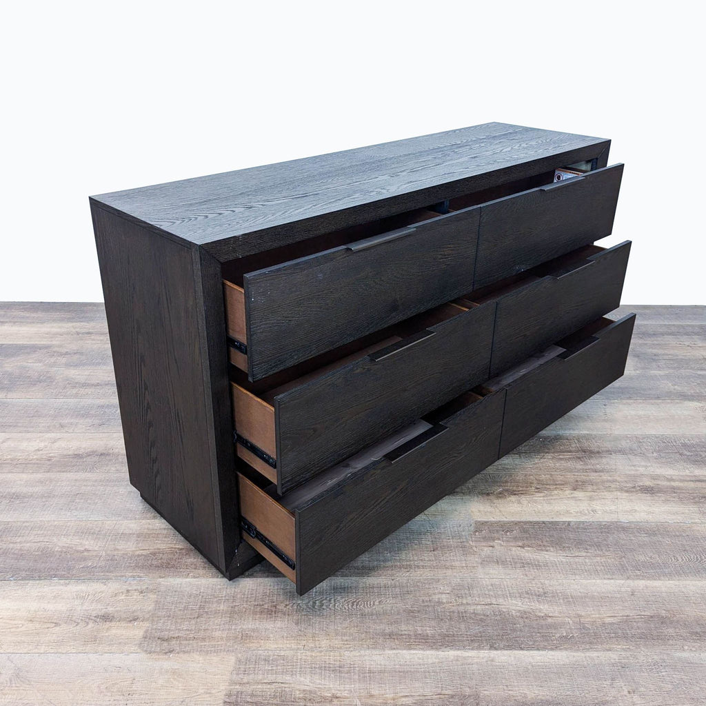 the [ unused0 ] chest is made from solid black wood.