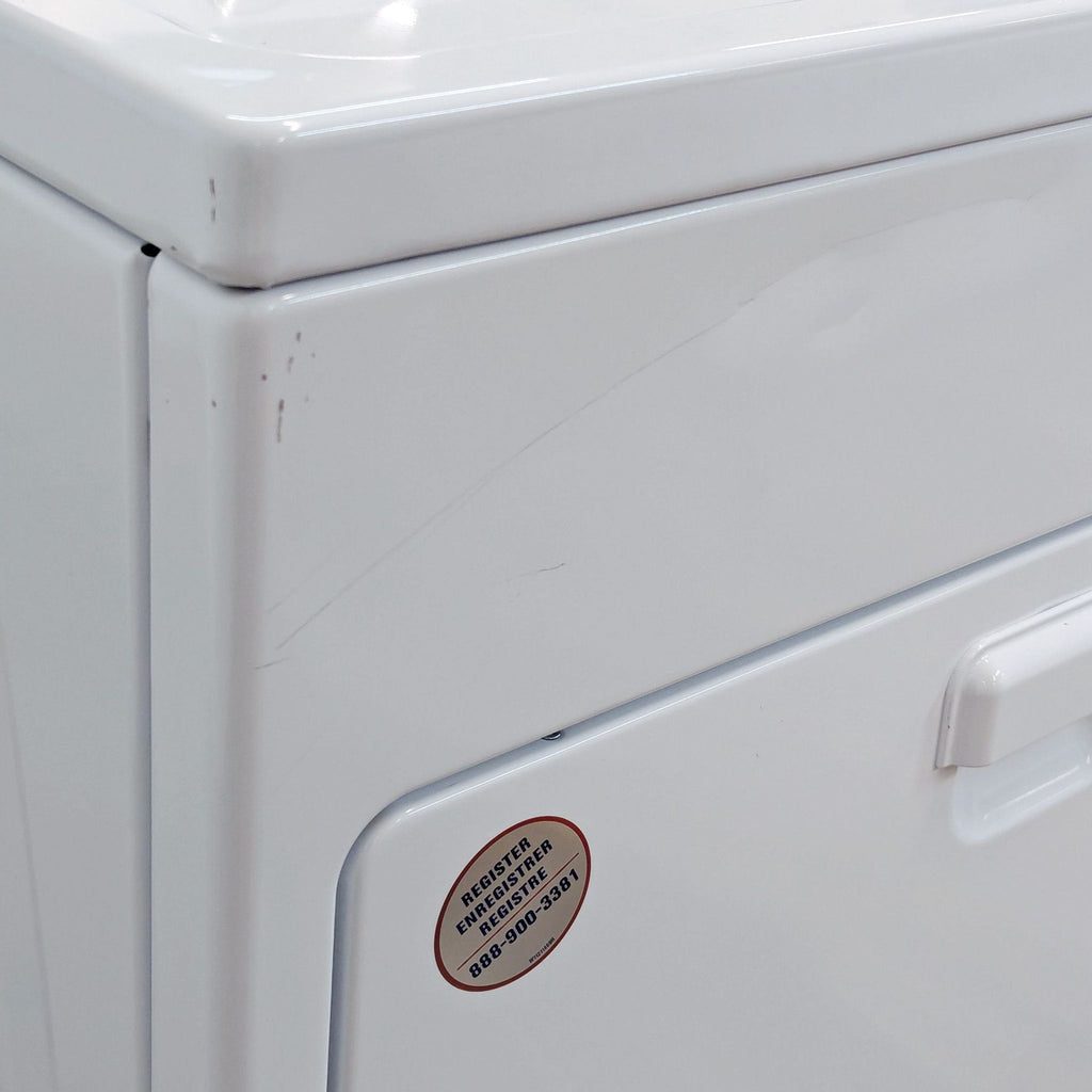 Whirlpool Efficient Electric Dryer - Classic White (Almost New)