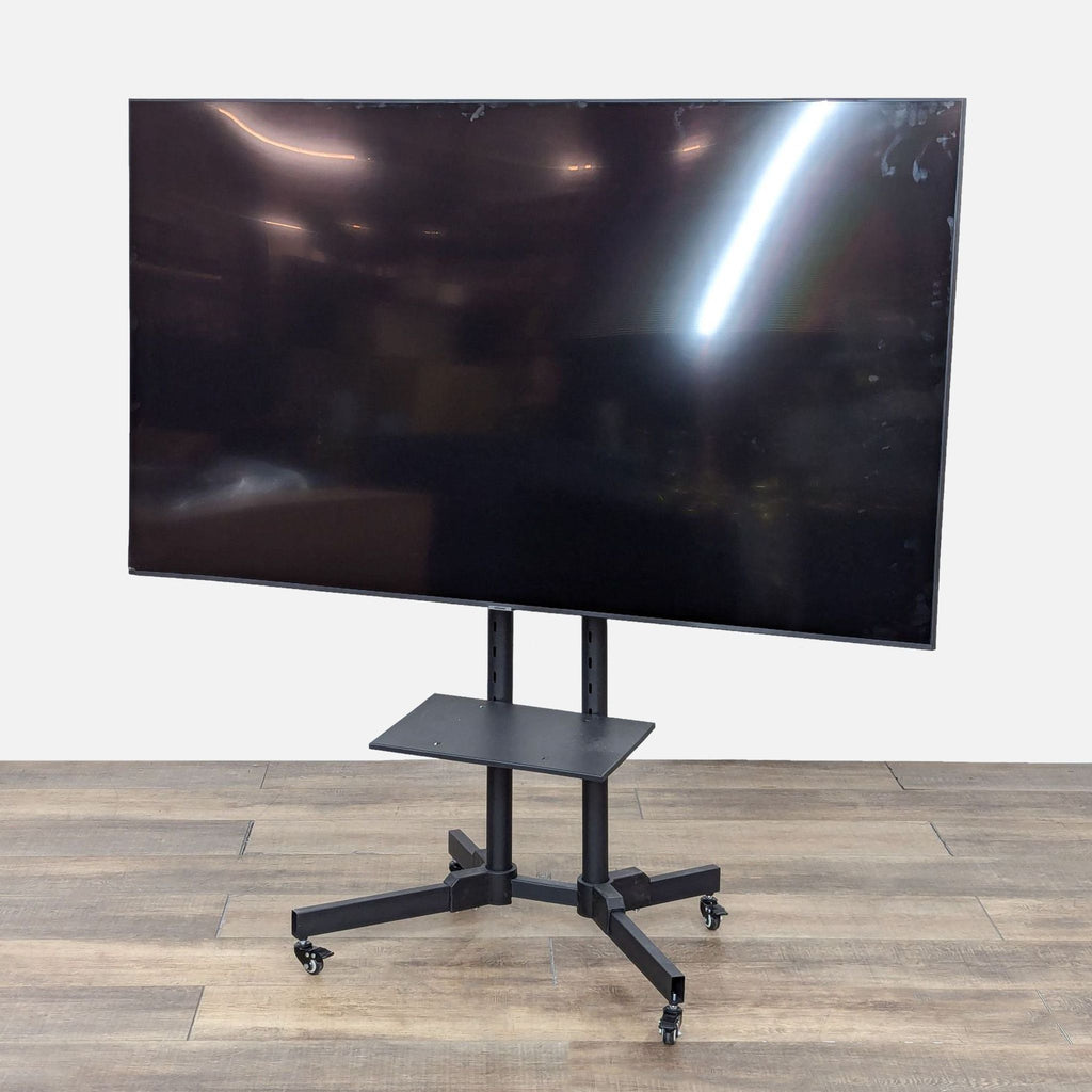 Samsung 65" 4K UHD TV with Mobile Stand