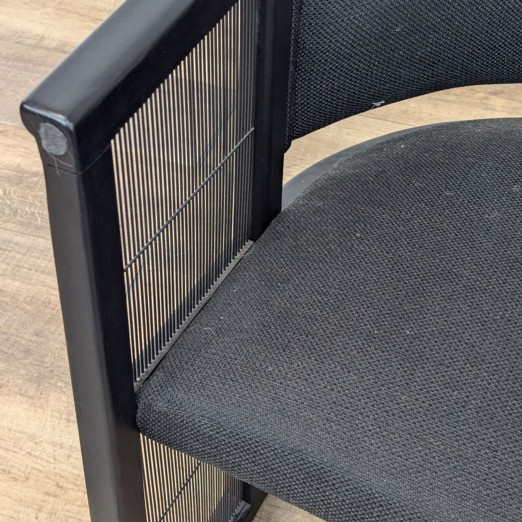 BlackJapanese Inspired Kaishi Chair by CB2