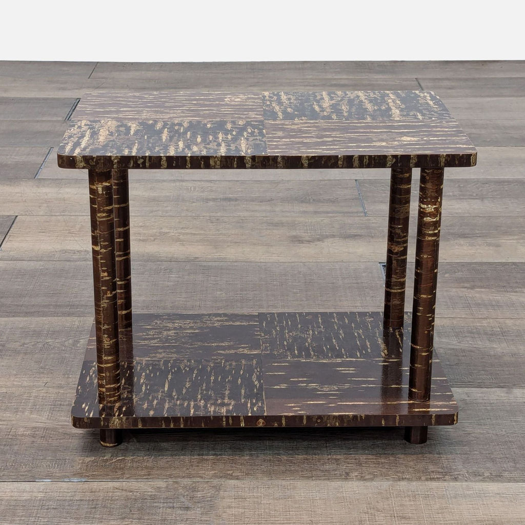 Japanese Cherry Bark Work Display Table