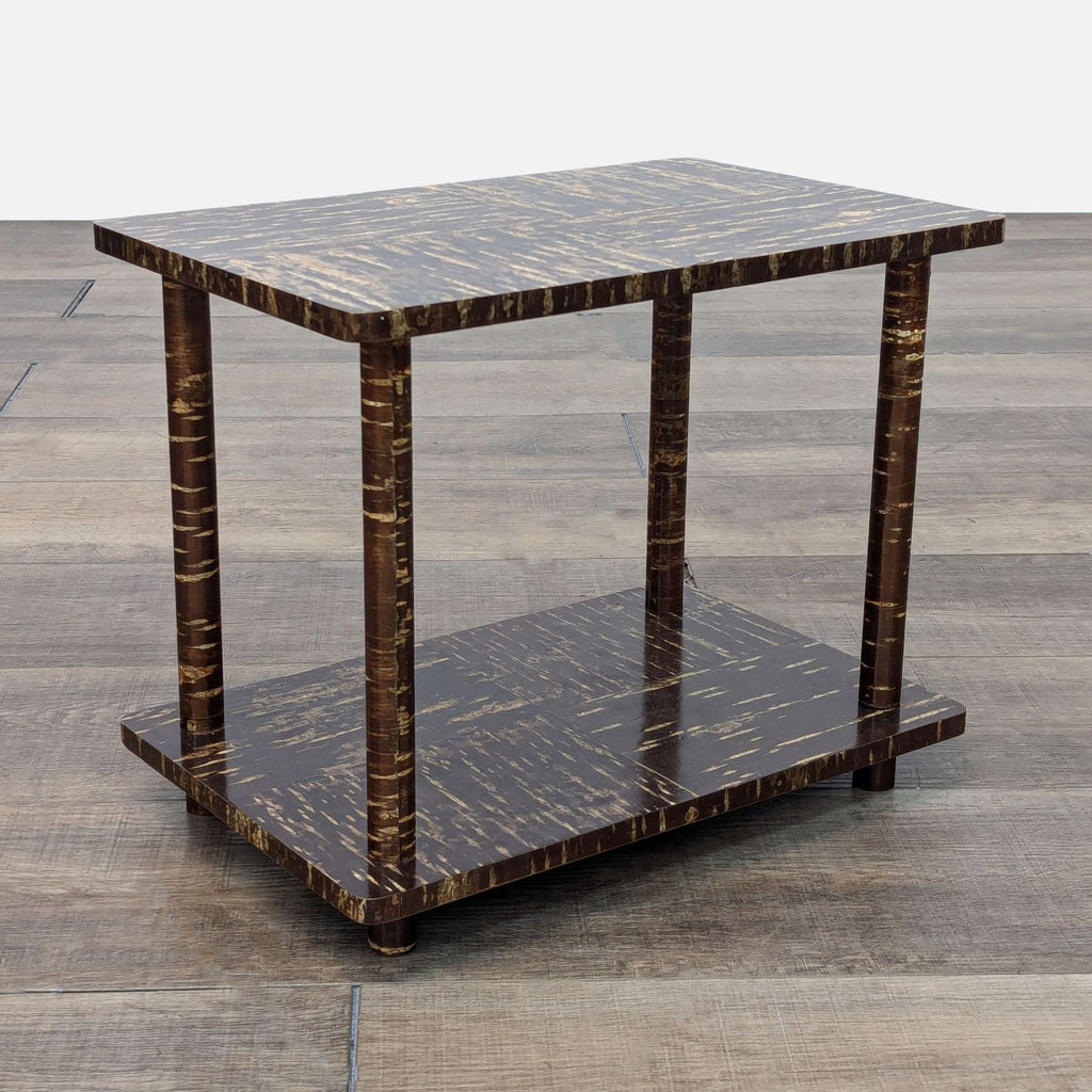 Japanese Cherry Bark Work Display Table