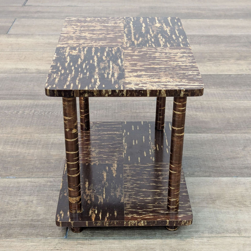 Japanese Cherry Bark Work Display Table