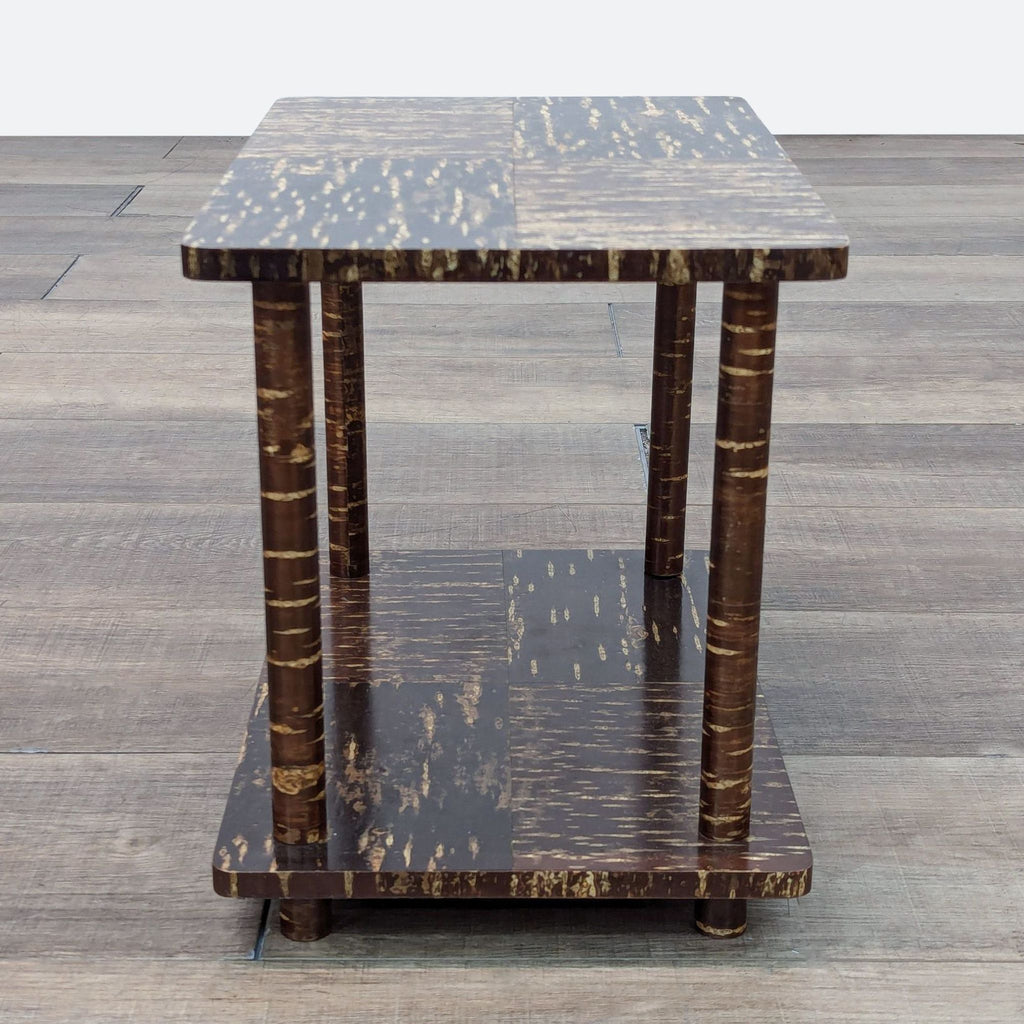 Japanese Cherry Bark Work Display Table