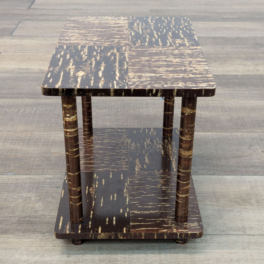 Japanese Cherry Bark Work Display Table