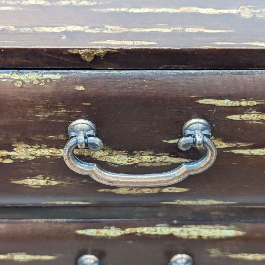 Japanese Cherry Bark Work Small Chest