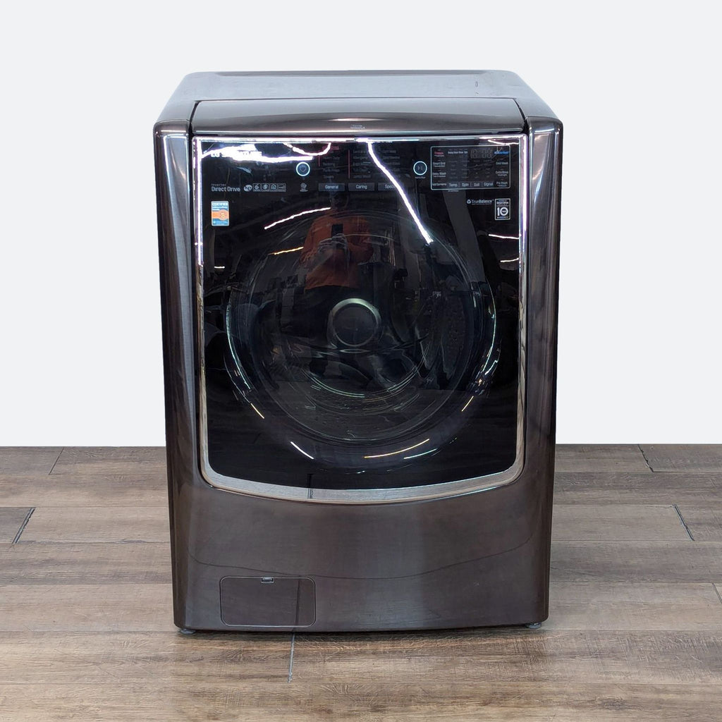 the washing machine is a compact machine that can be used in many different ways.