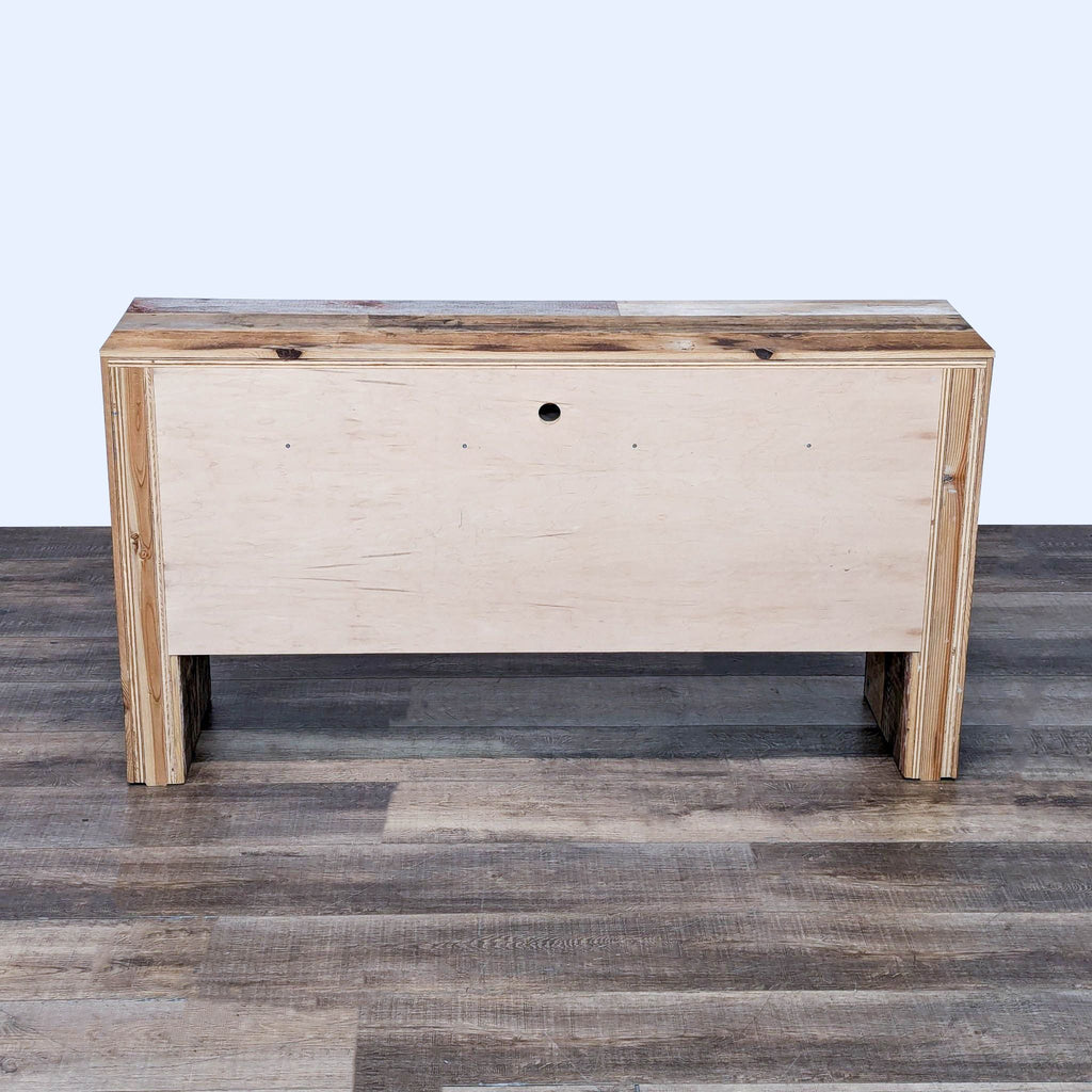 Reclaimed Wood One Drawer Console Table