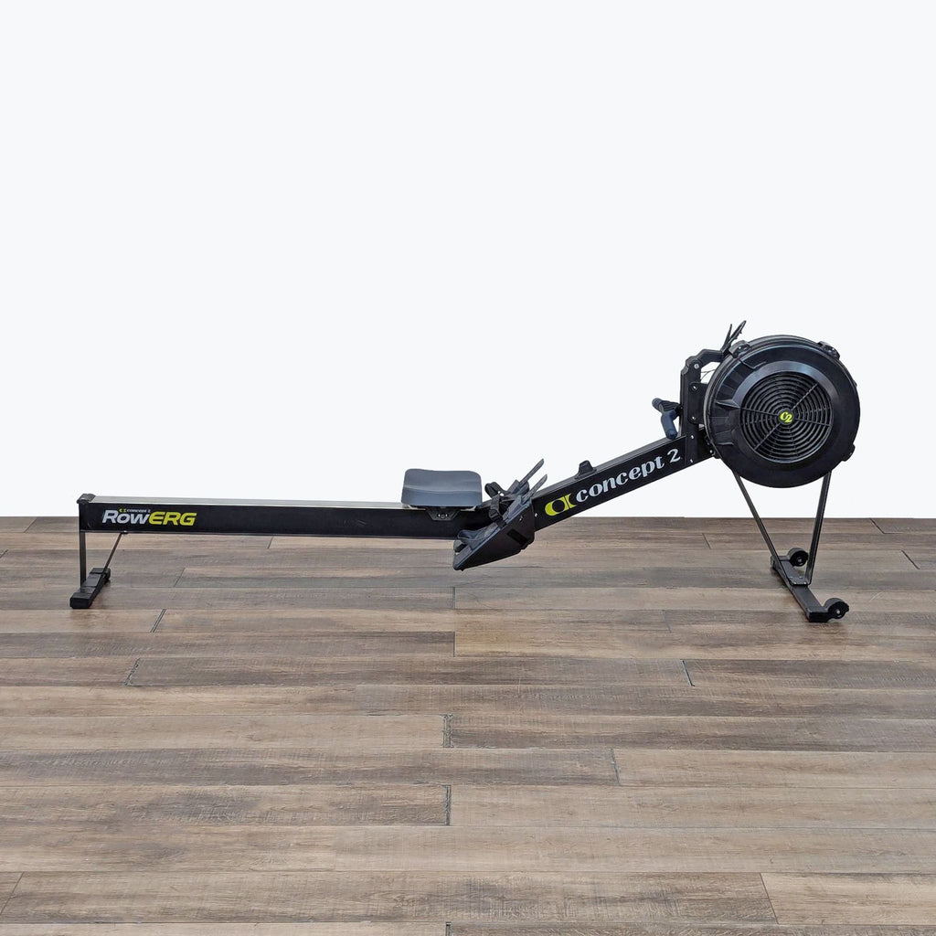 the new crossfit rowing machine is a new addition to the gym.