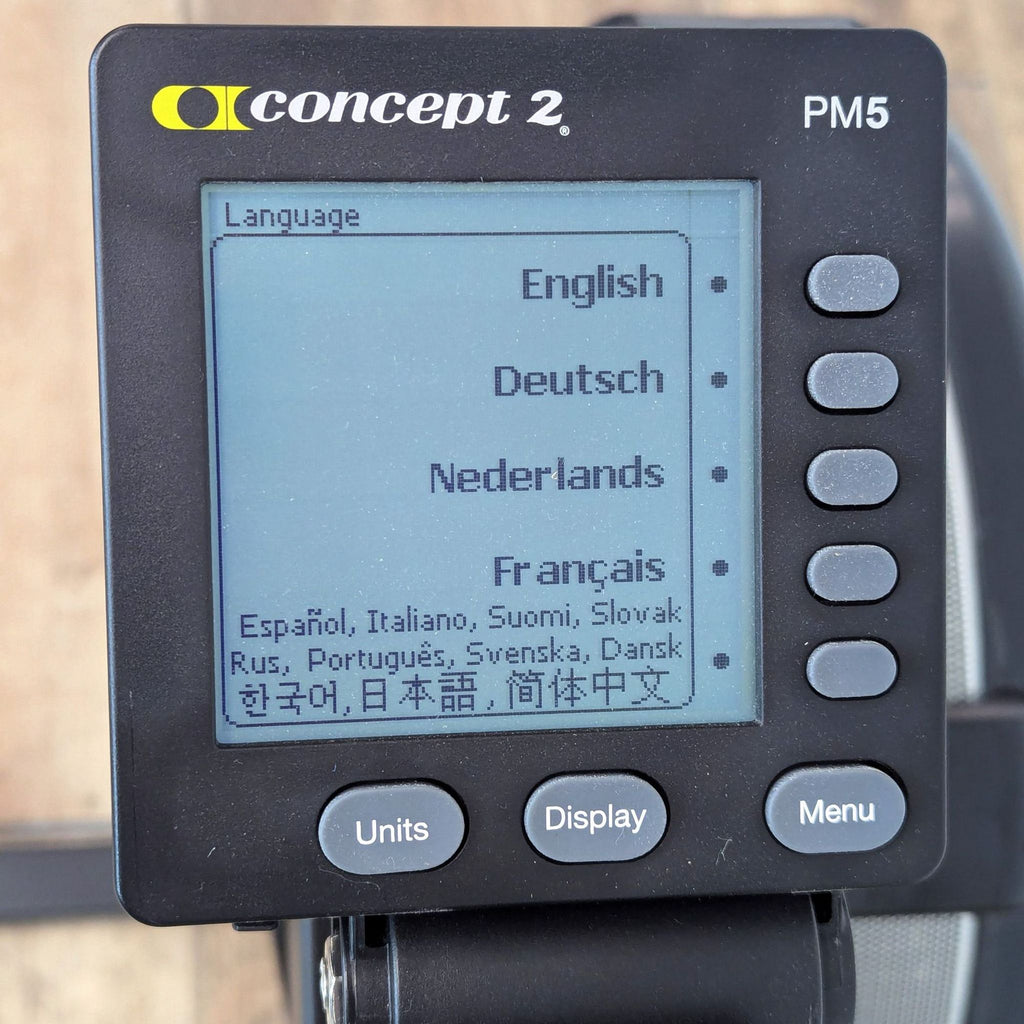 Concept2 RowErg Indoor Rowing Machine - PM5