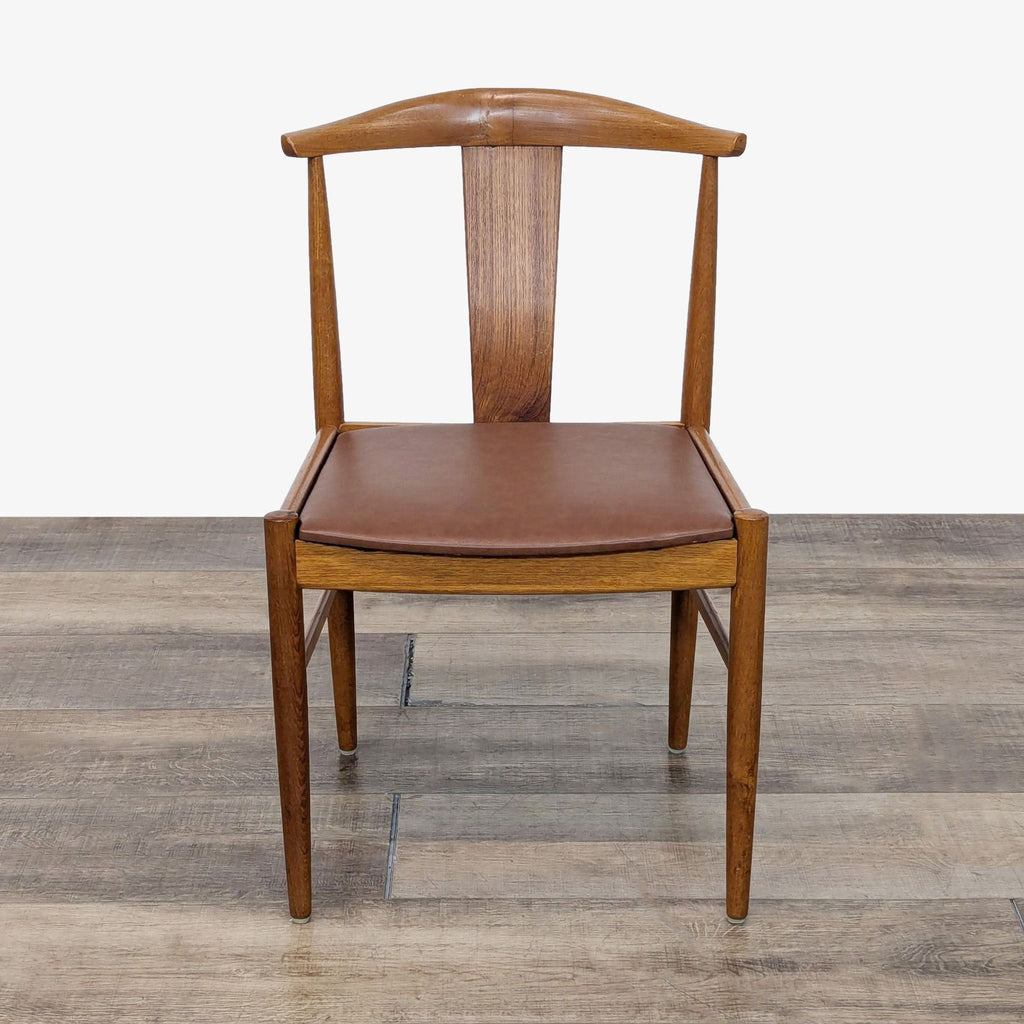 a set of six danish modern chairs