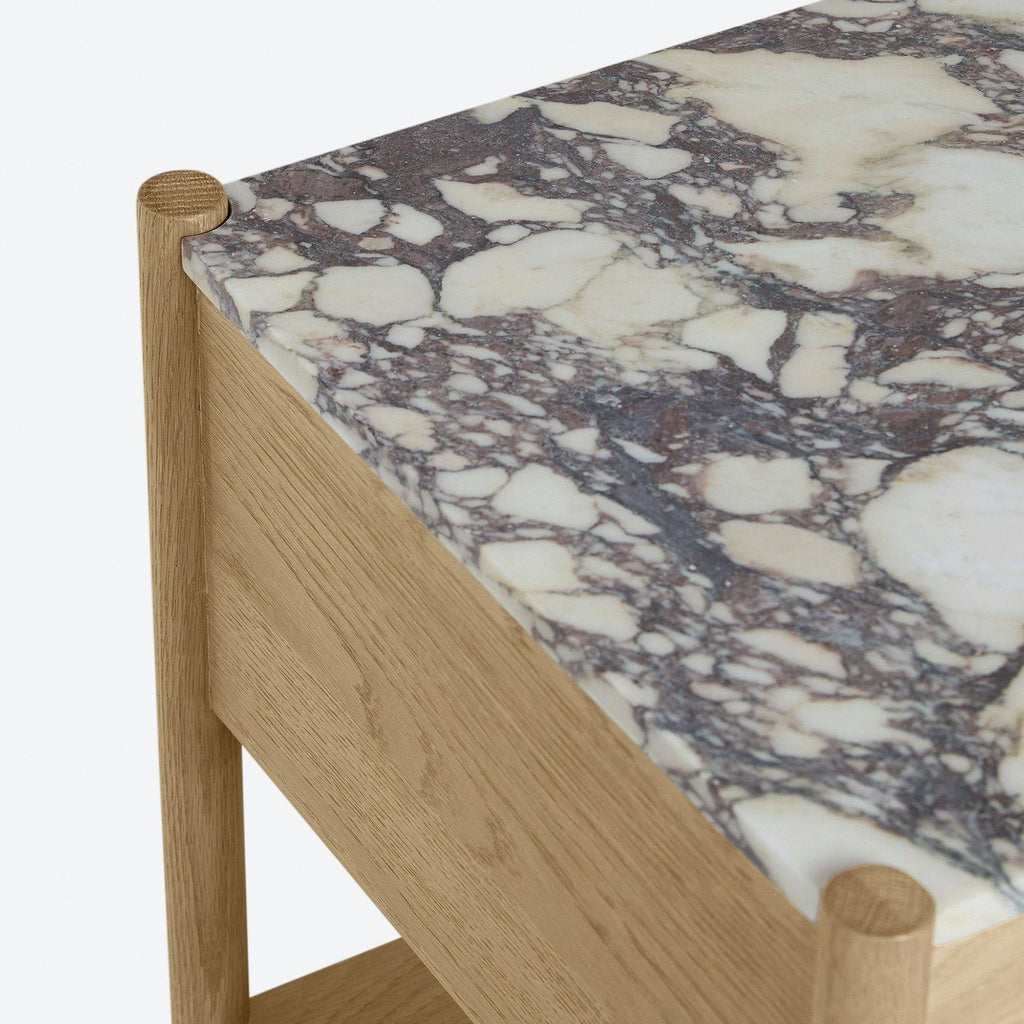 a close up of the marble top of a table