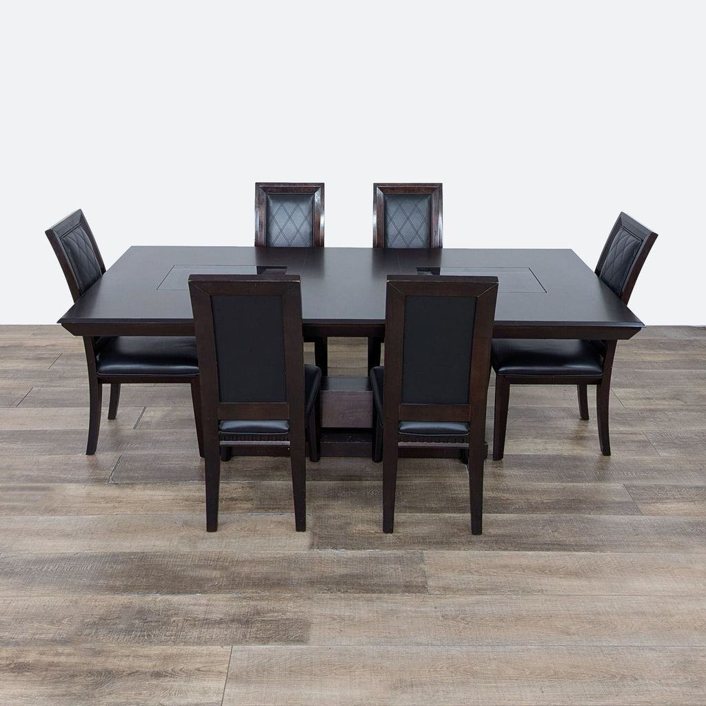 Contemporary 7-Piece Dining Set by Najarian Furniture