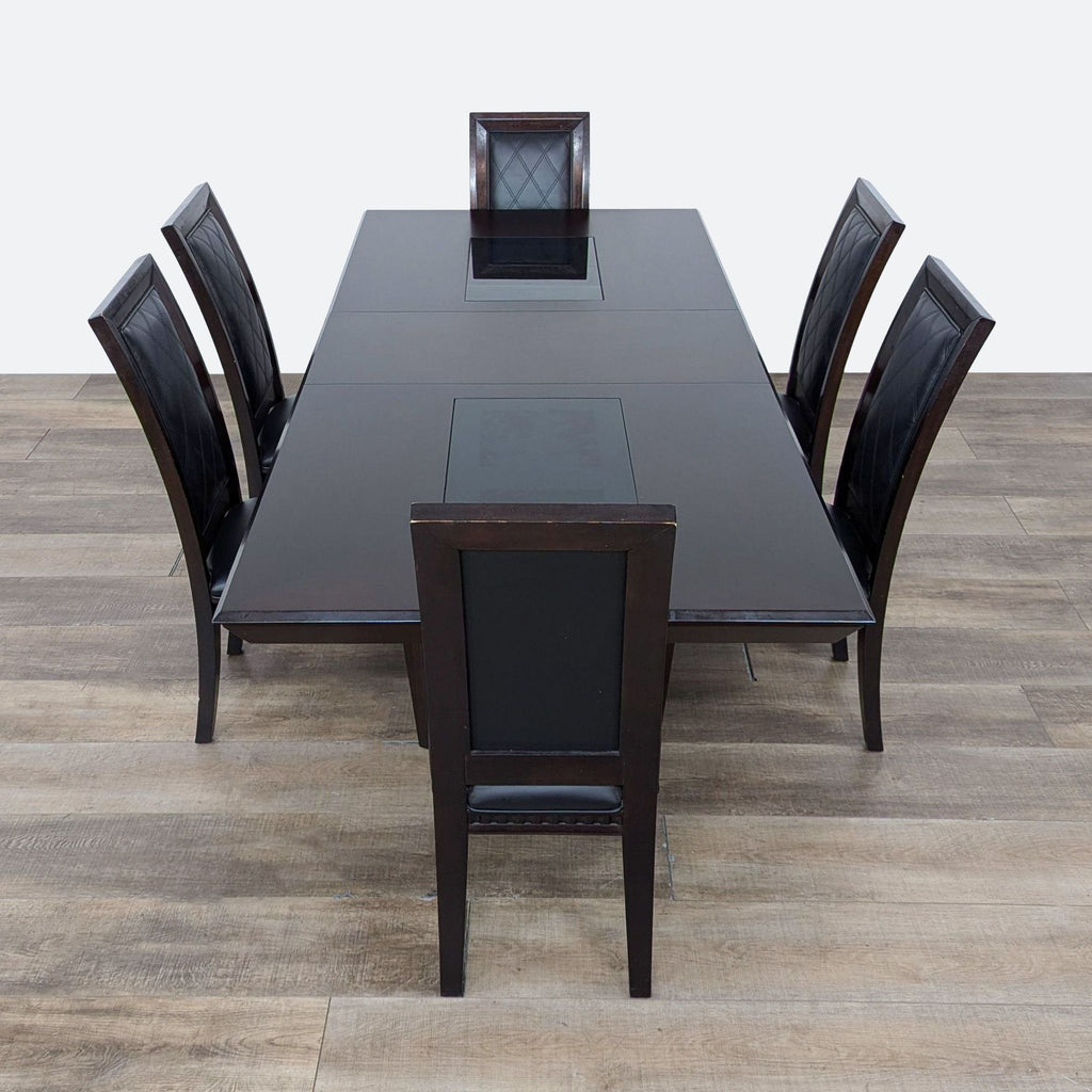 Contemporary 7-Piece Dining Set by Najarian Furniture