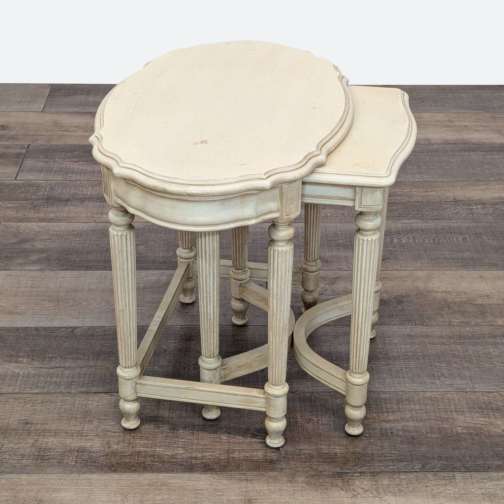 French Country Nesting End Tables