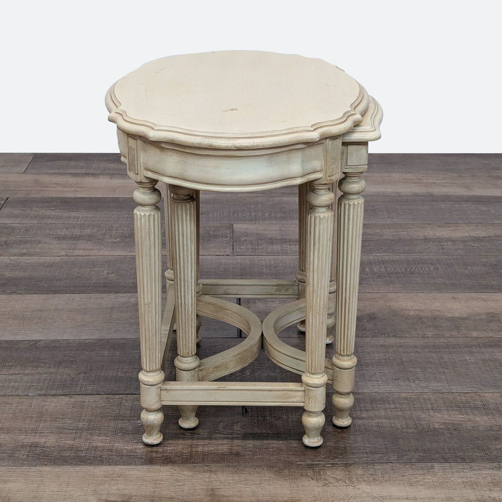 French Country Nesting End Tables