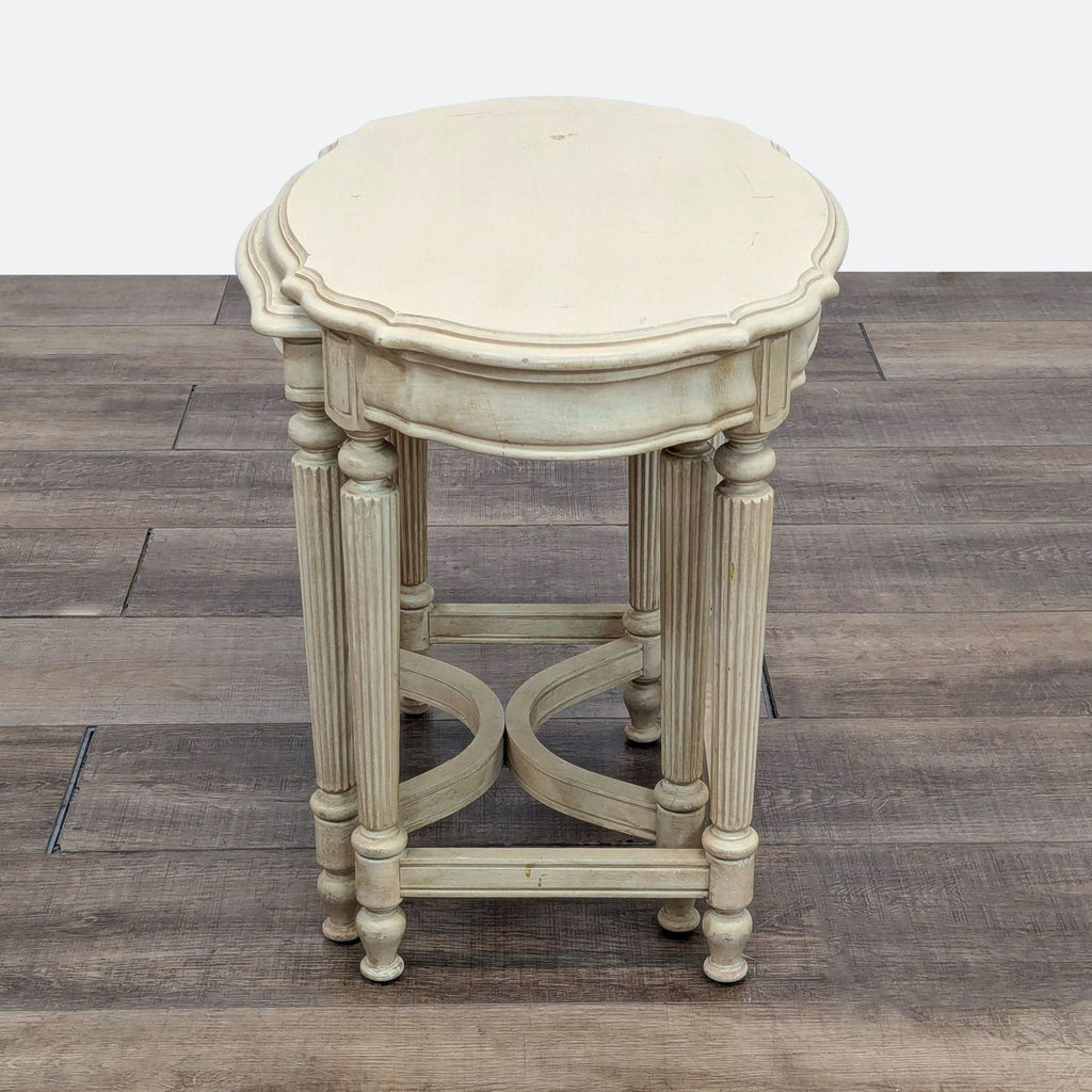 French Country Nesting End Tables