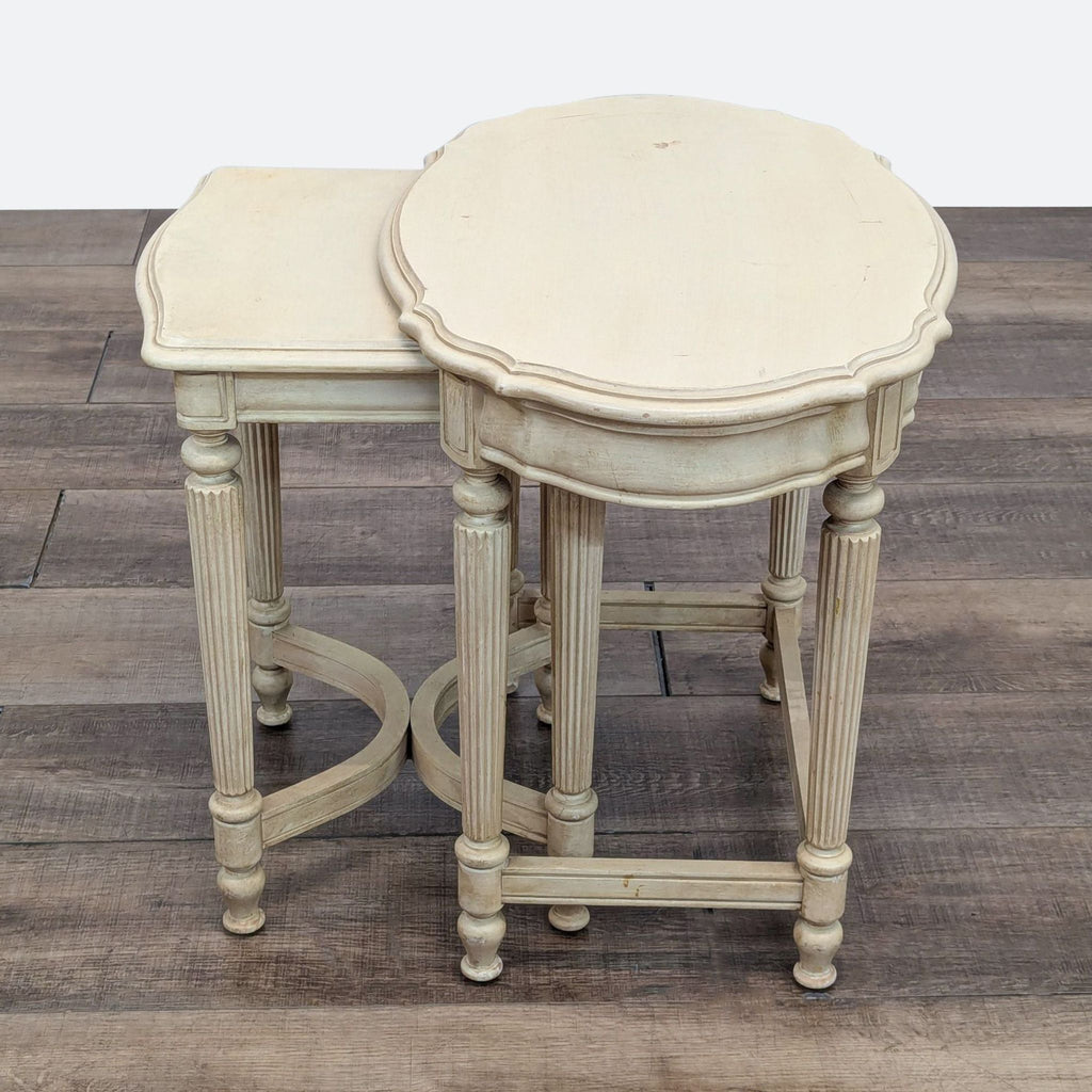 French Country Nesting End Tables