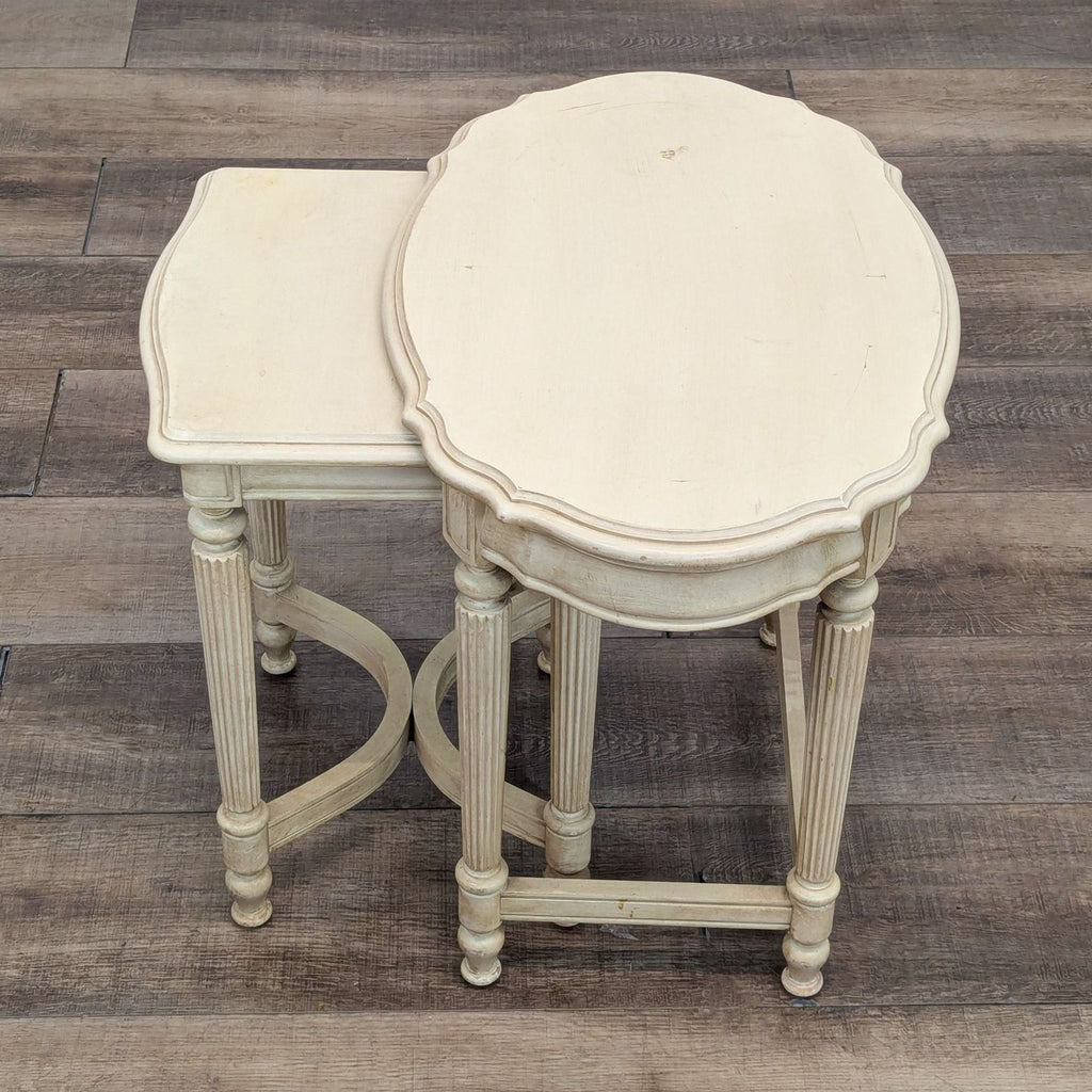 French Country Nesting End Tables