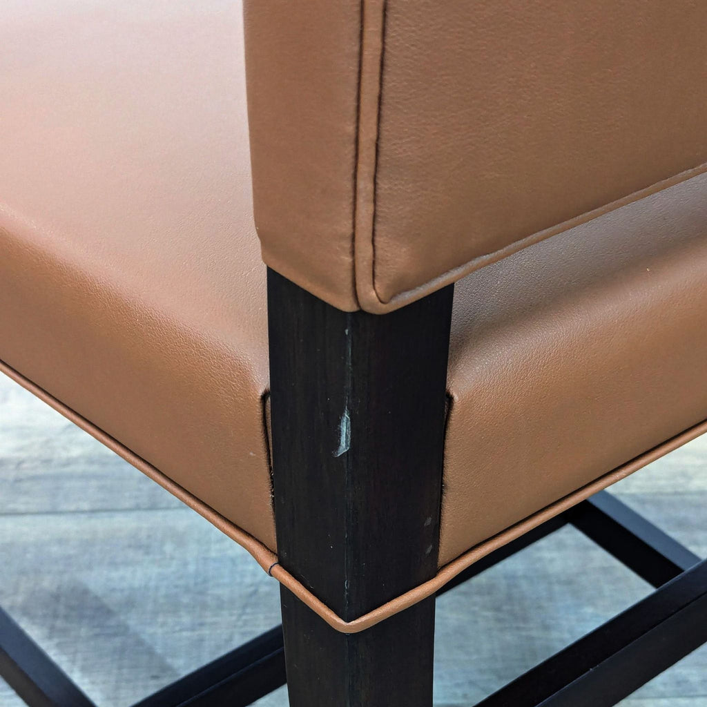 Faux Leather Dining Chair