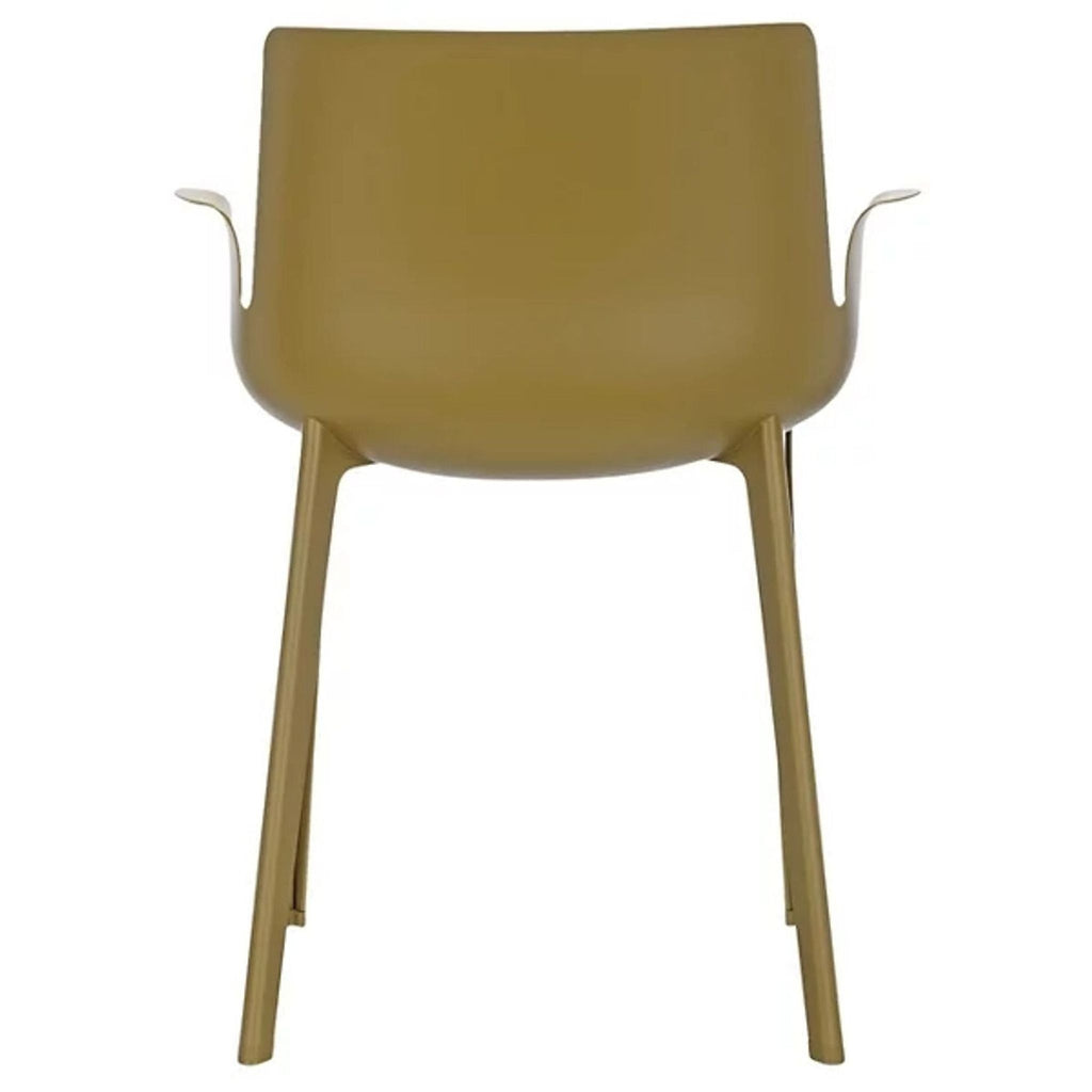 the chair is a modern take on the classic design.