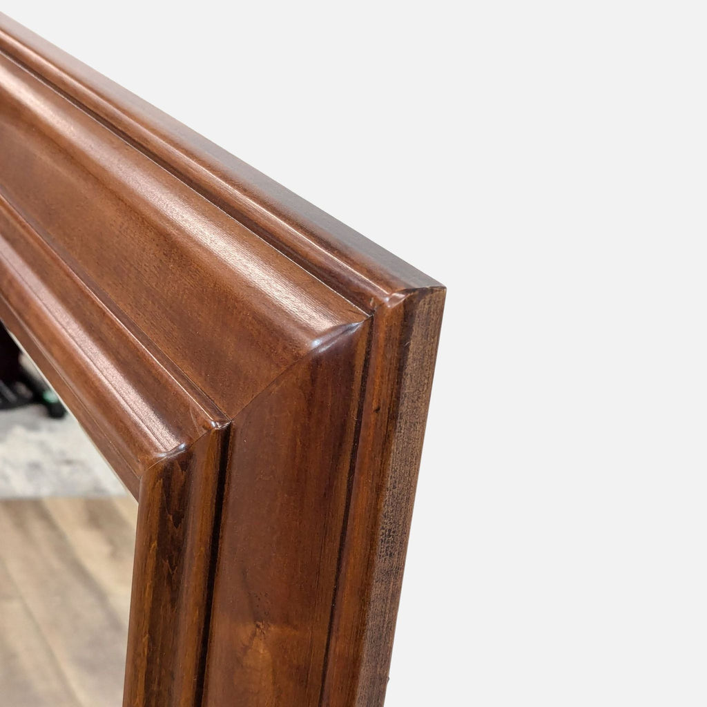 a pair of mahogany hand - carved desks