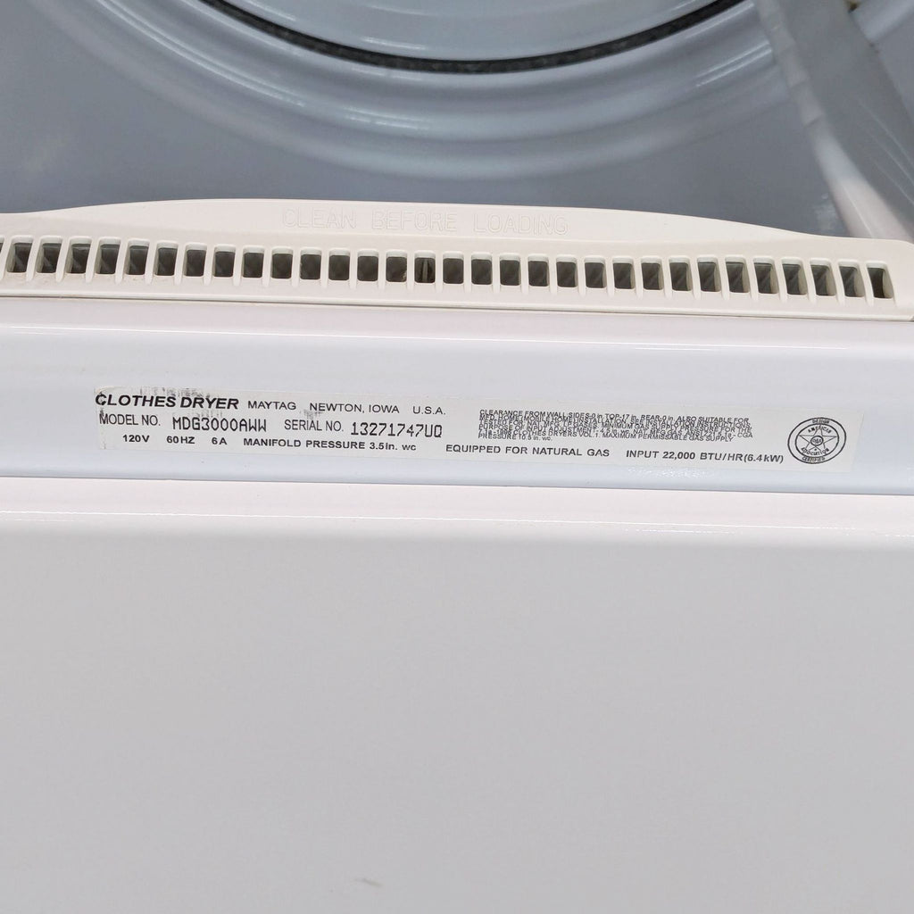 Reliable Maytag Dryer with Multiple Settings