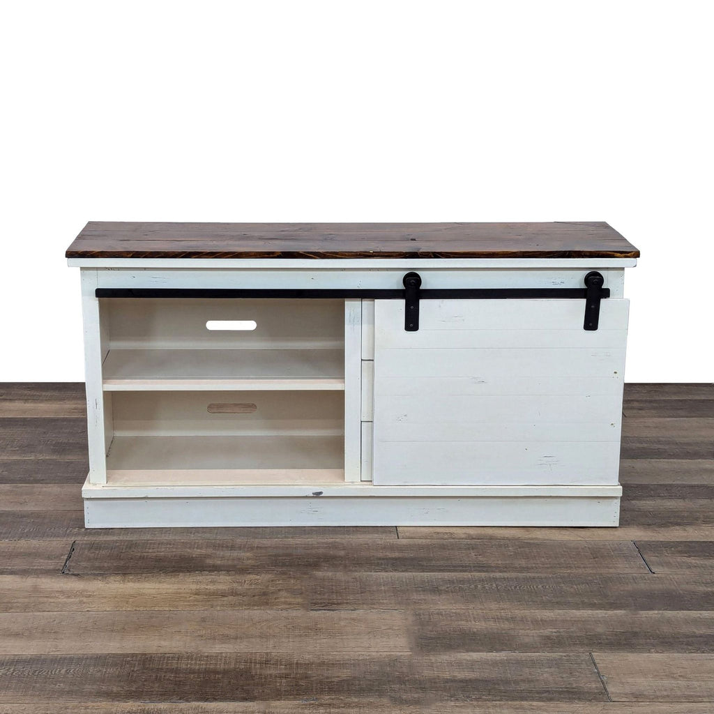 Media Console with Storage