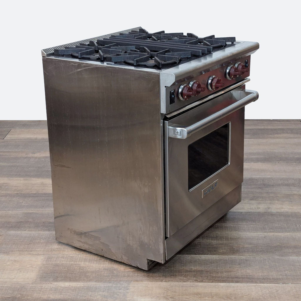 Wolf 4 burner Gas Range Stove