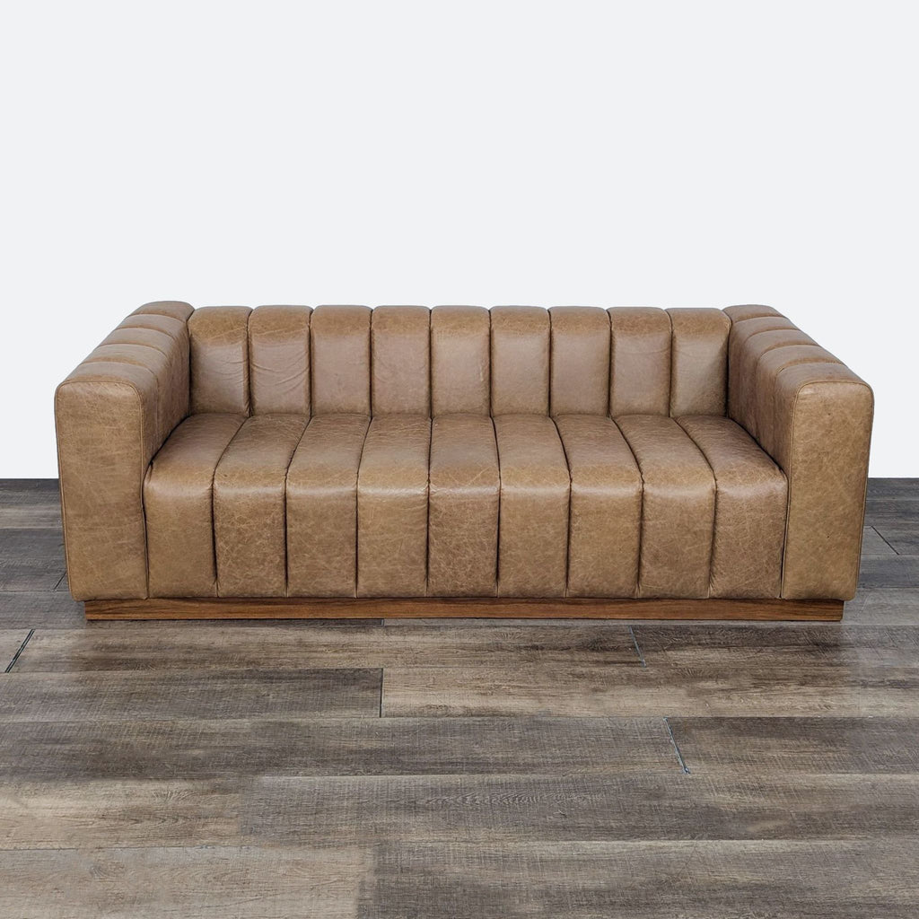 the [ unused0 ] leather sofa