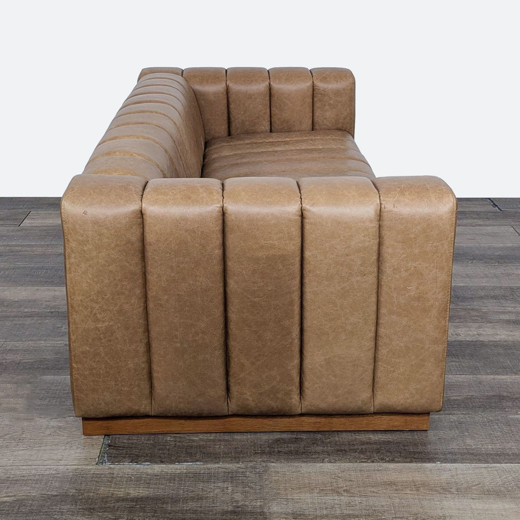 the [ unused0 ] leather sofa