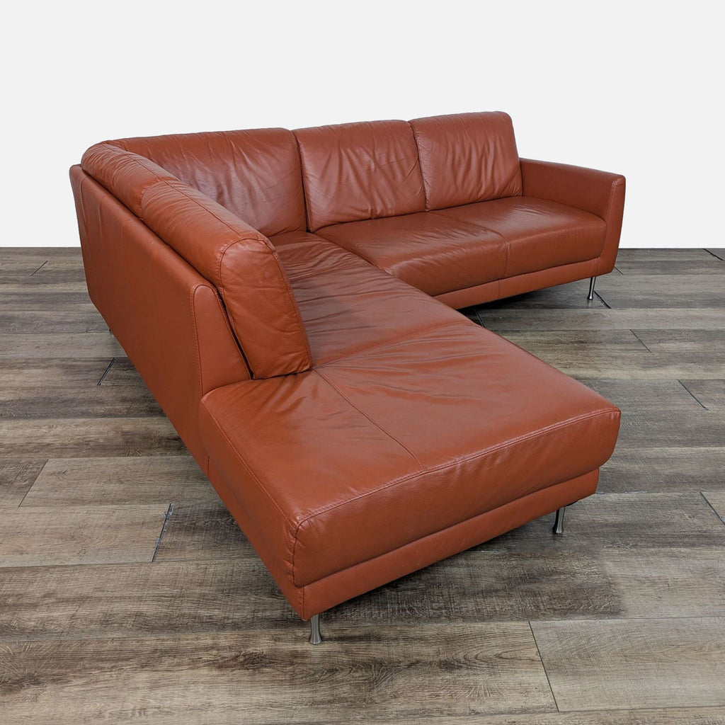 leather sofa in the style of [ unused0 ]