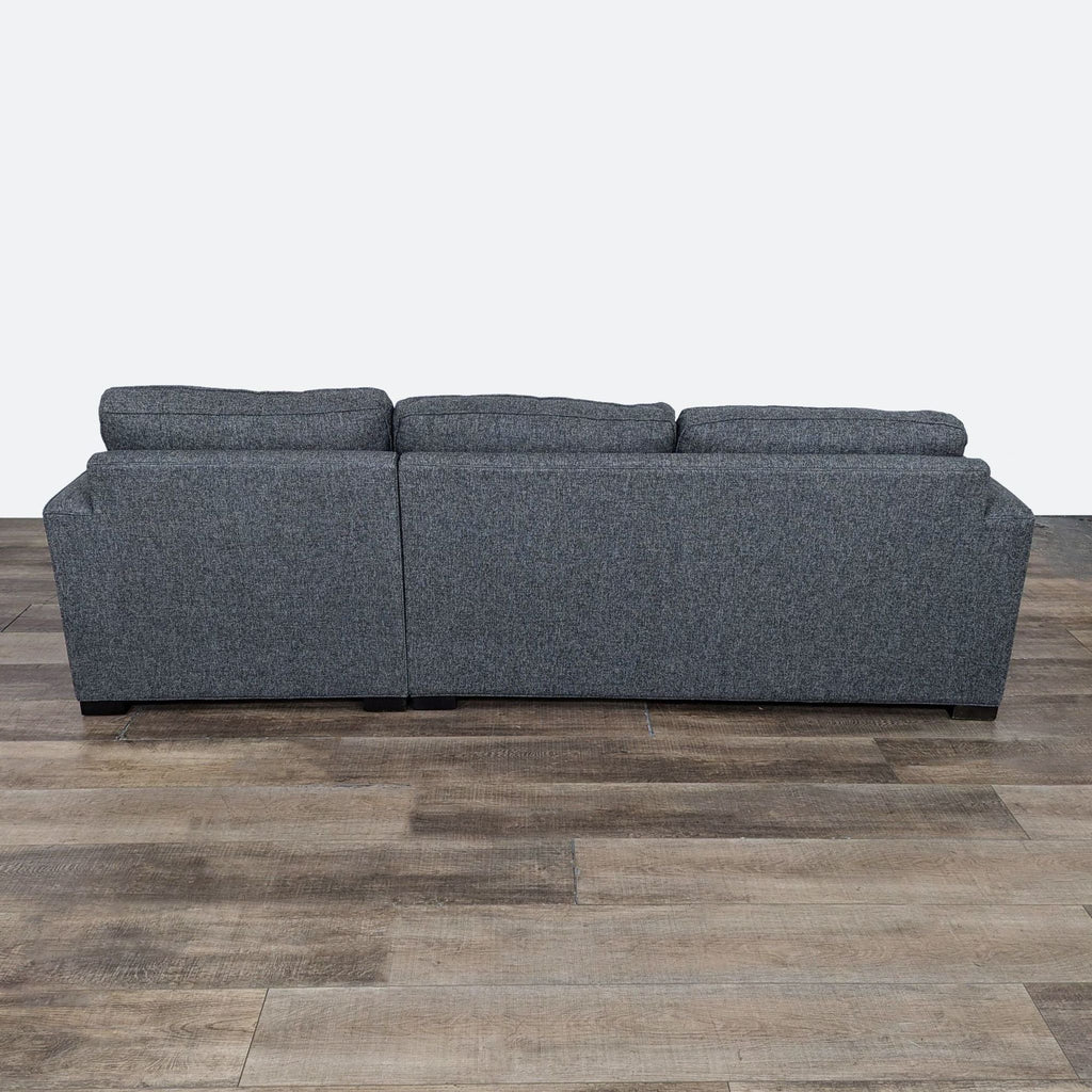 Modern Gray Sectional Sofa with Chaise