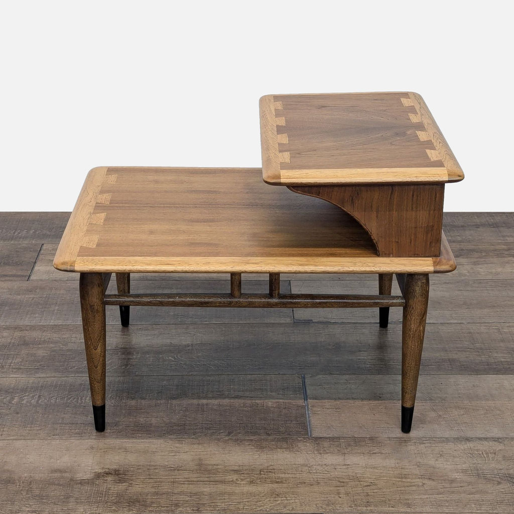 a pair of mid century modern coffee tables