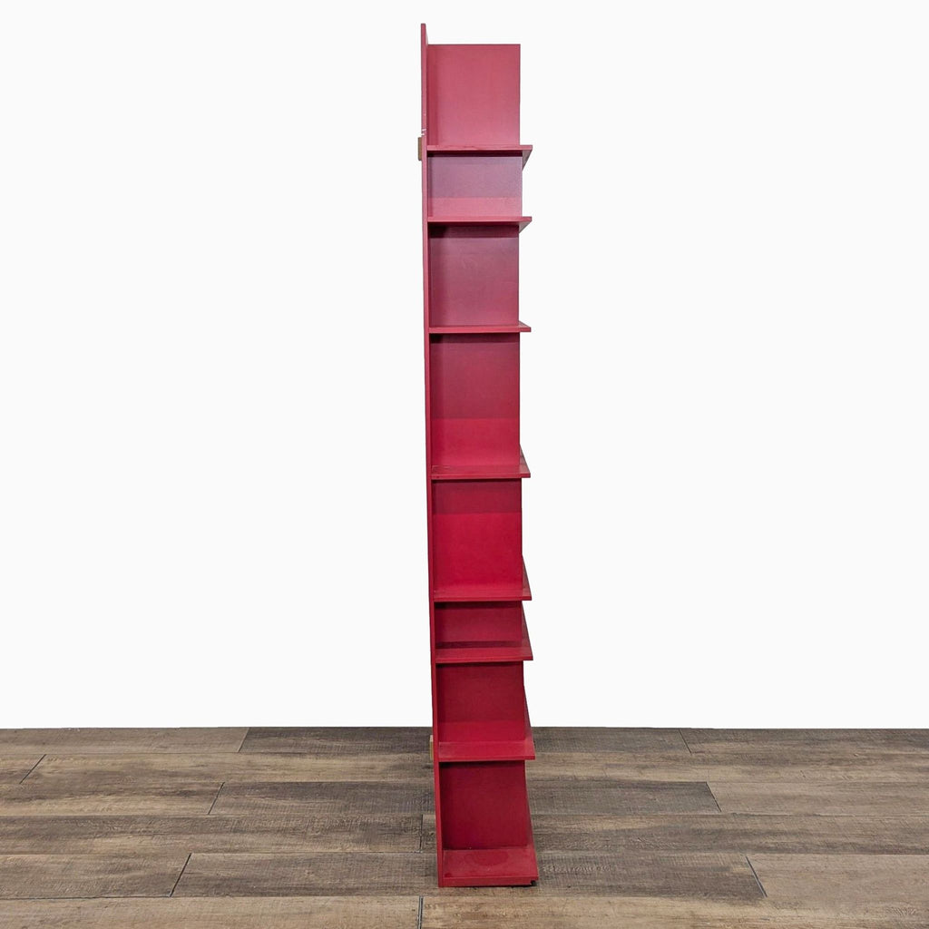 Cattelan Italia Modern Wally Red Bookshelf