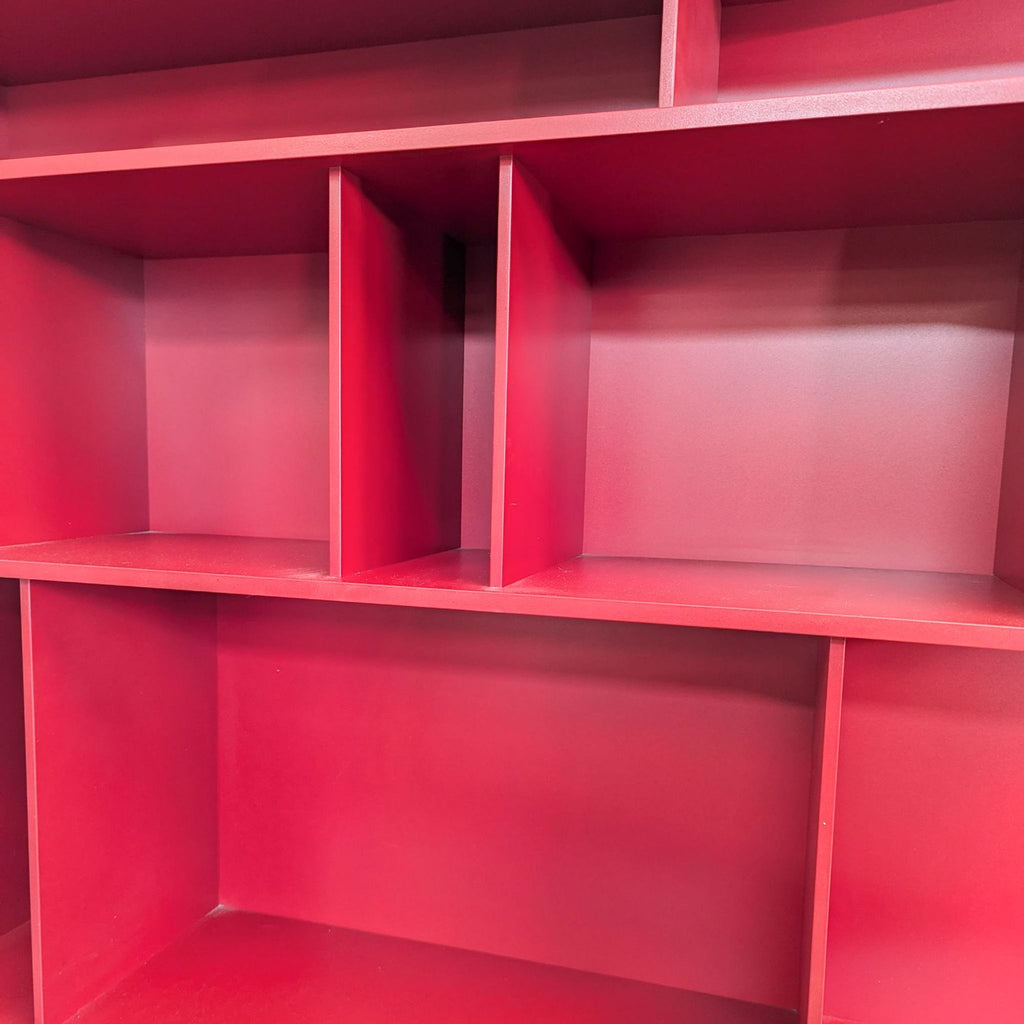 Cattelan Italia Modern Wally Red Bookshelf