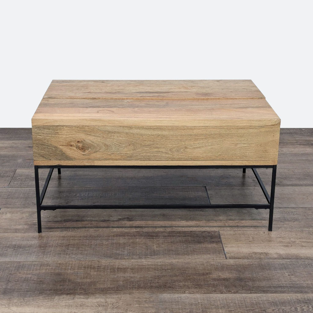 the urban port brown and black coffee table