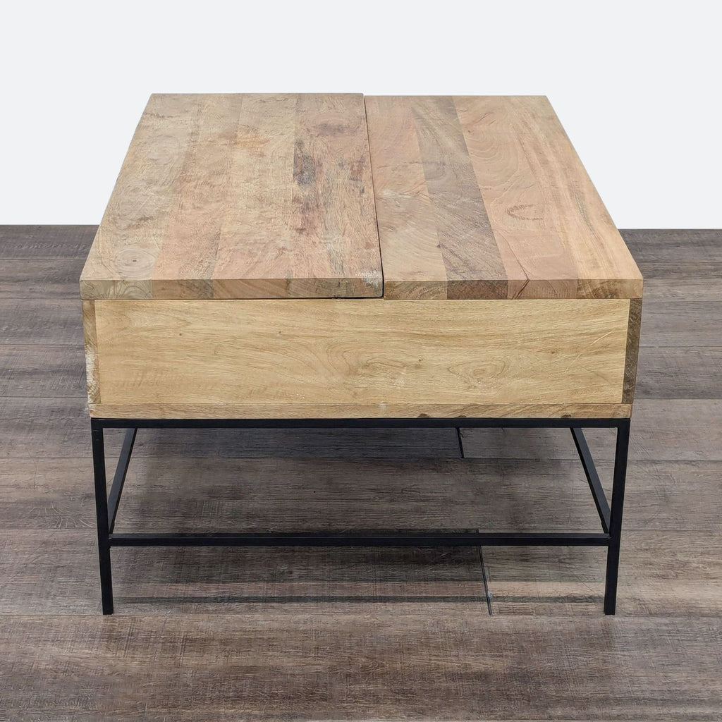 West Elm Industrial Storage Pop-Up Coffee Table