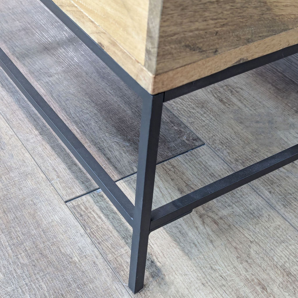 West Elm Industrial Storage Pop-Up Coffee Table