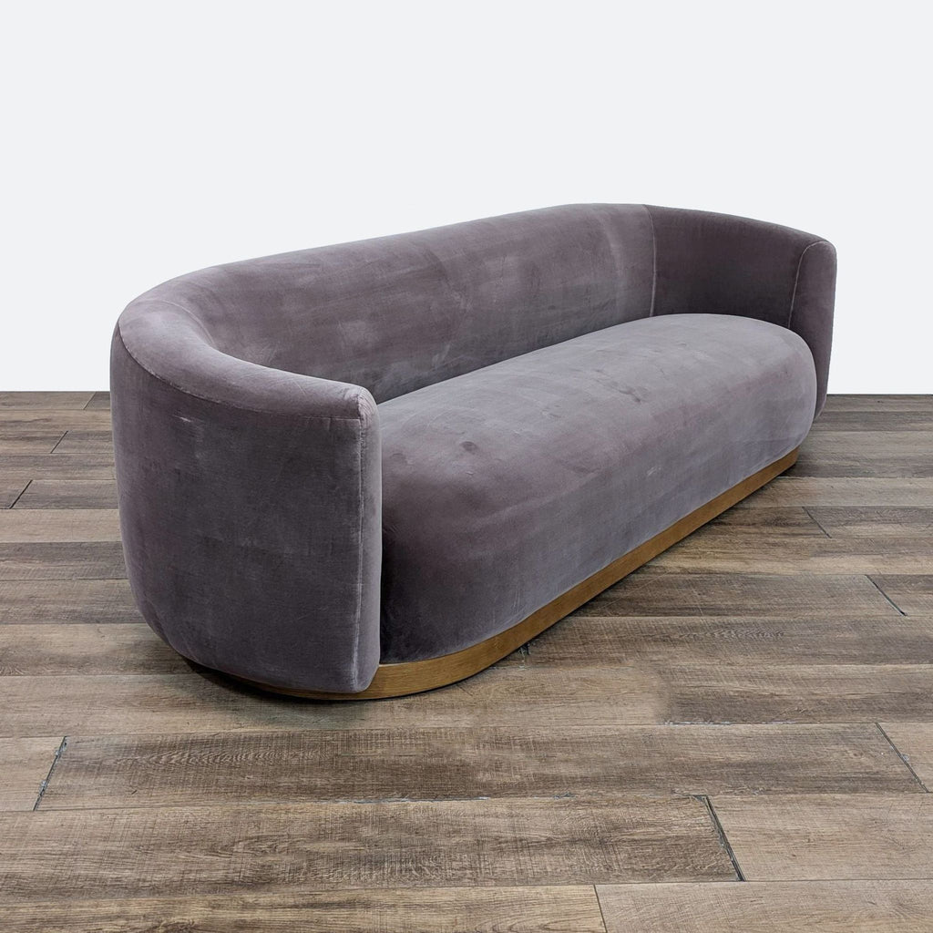 Modern Lowry Velvet Sofa by Lulu & Georgia