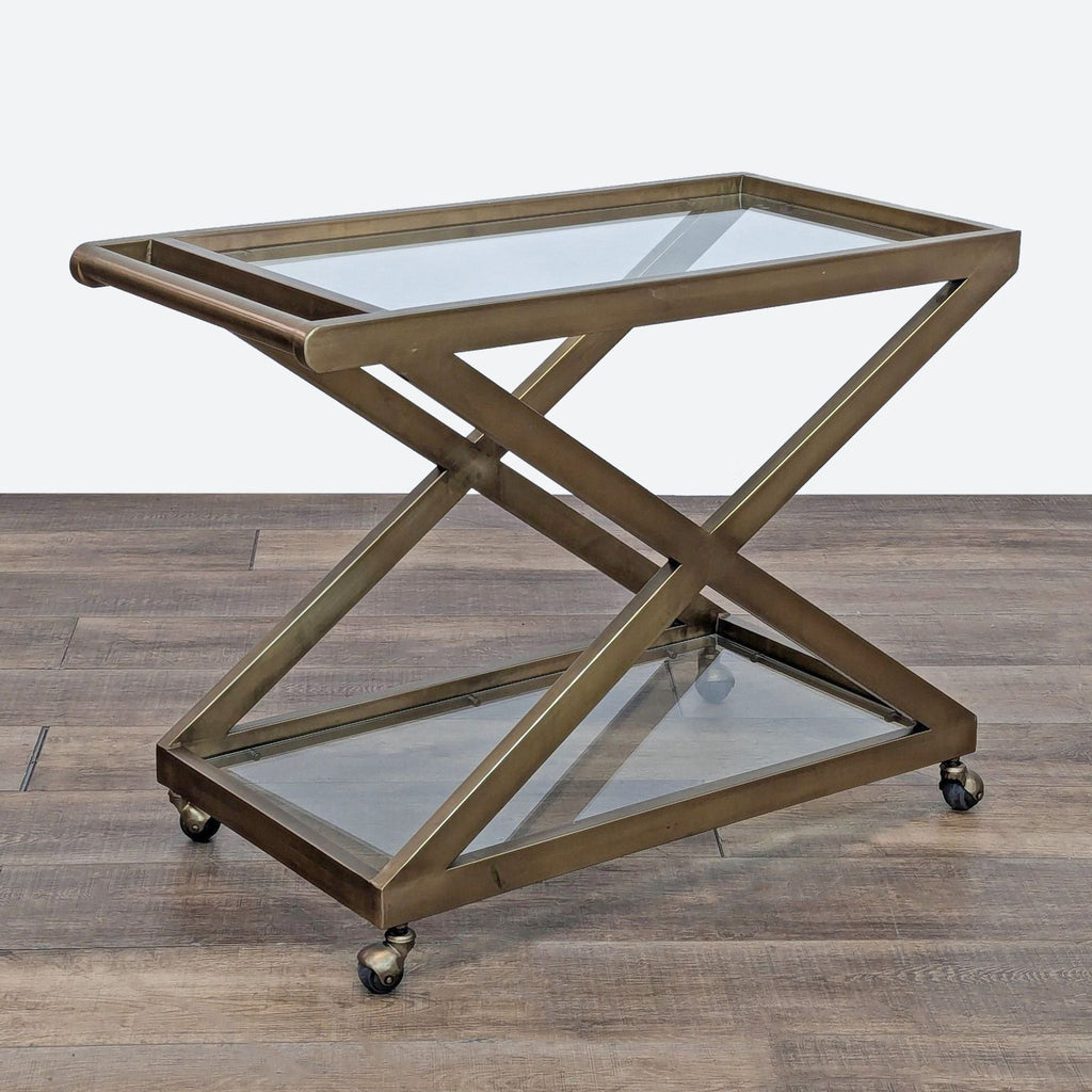 Restoration Hardware Bar Cart