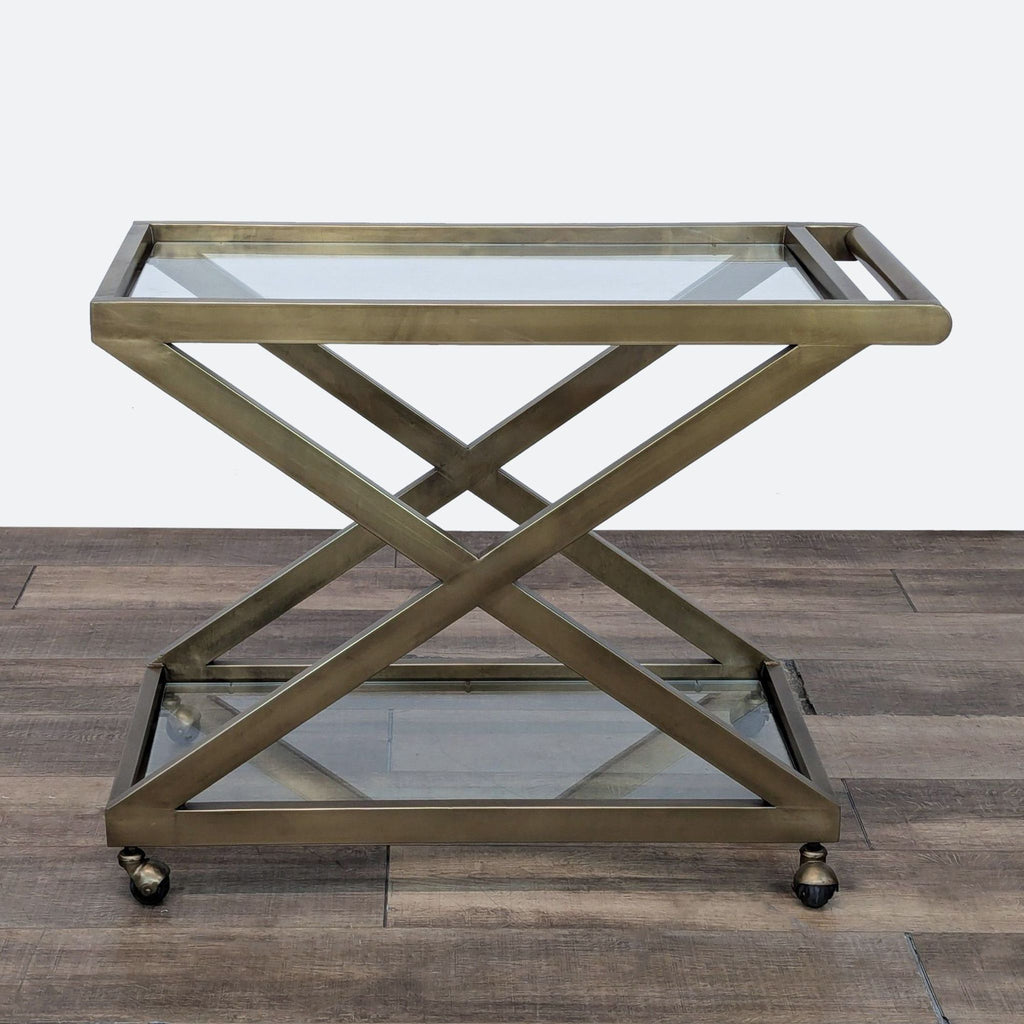 Restoration Hardware Bar Cart