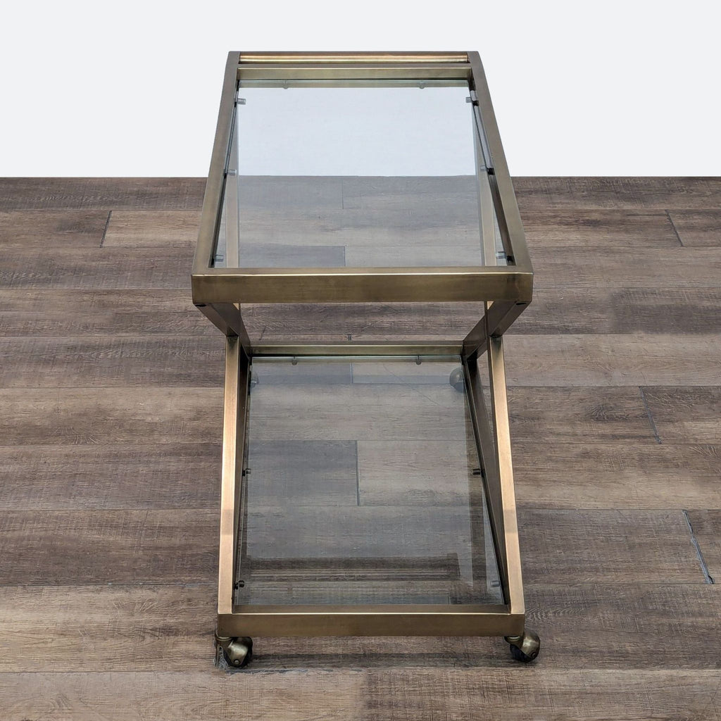 Restoration Hardware Bar Cart